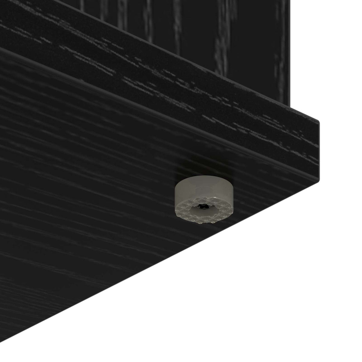 Electric Fireplace Black Oak 114 x 18 x 58.5 cm Engineered wood