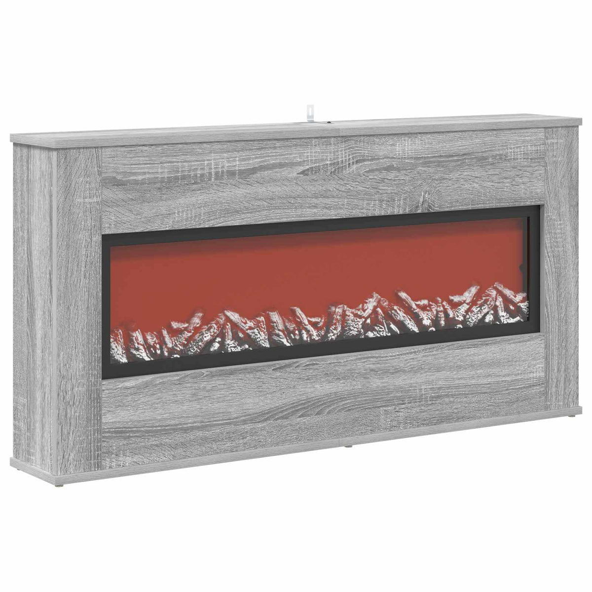 Electric Fireplace Grey Sonoma 114 x 18 x 58.5 cm