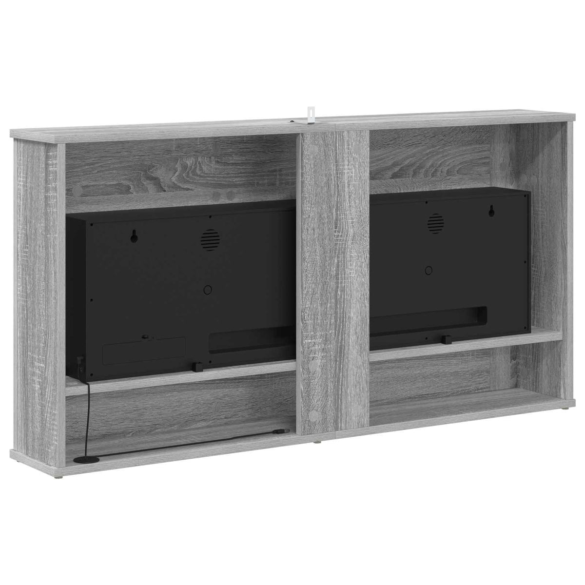 Electric Fireplace Grey Sonoma 114 x 18 x 58.5 cm