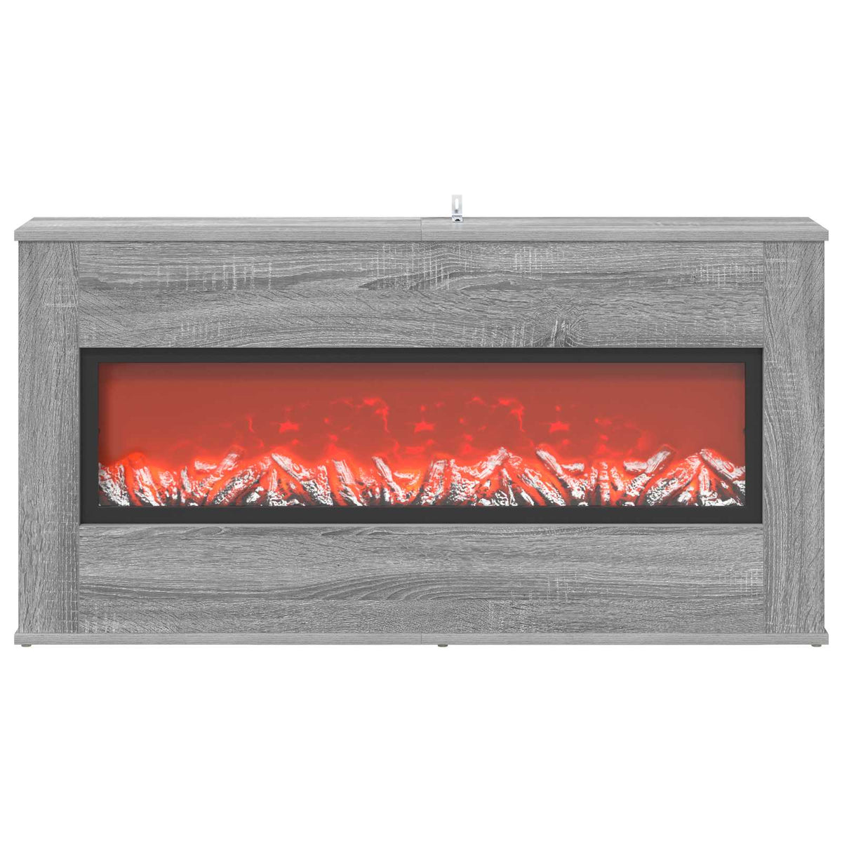 Electric Fireplace Grey Sonoma 114 x 18 x 58.5 cm