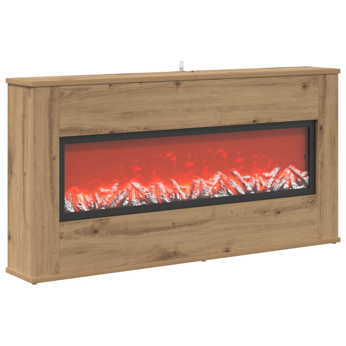 Electric Fireplace Artisan Oak 114 x 18 x 58.5 cm