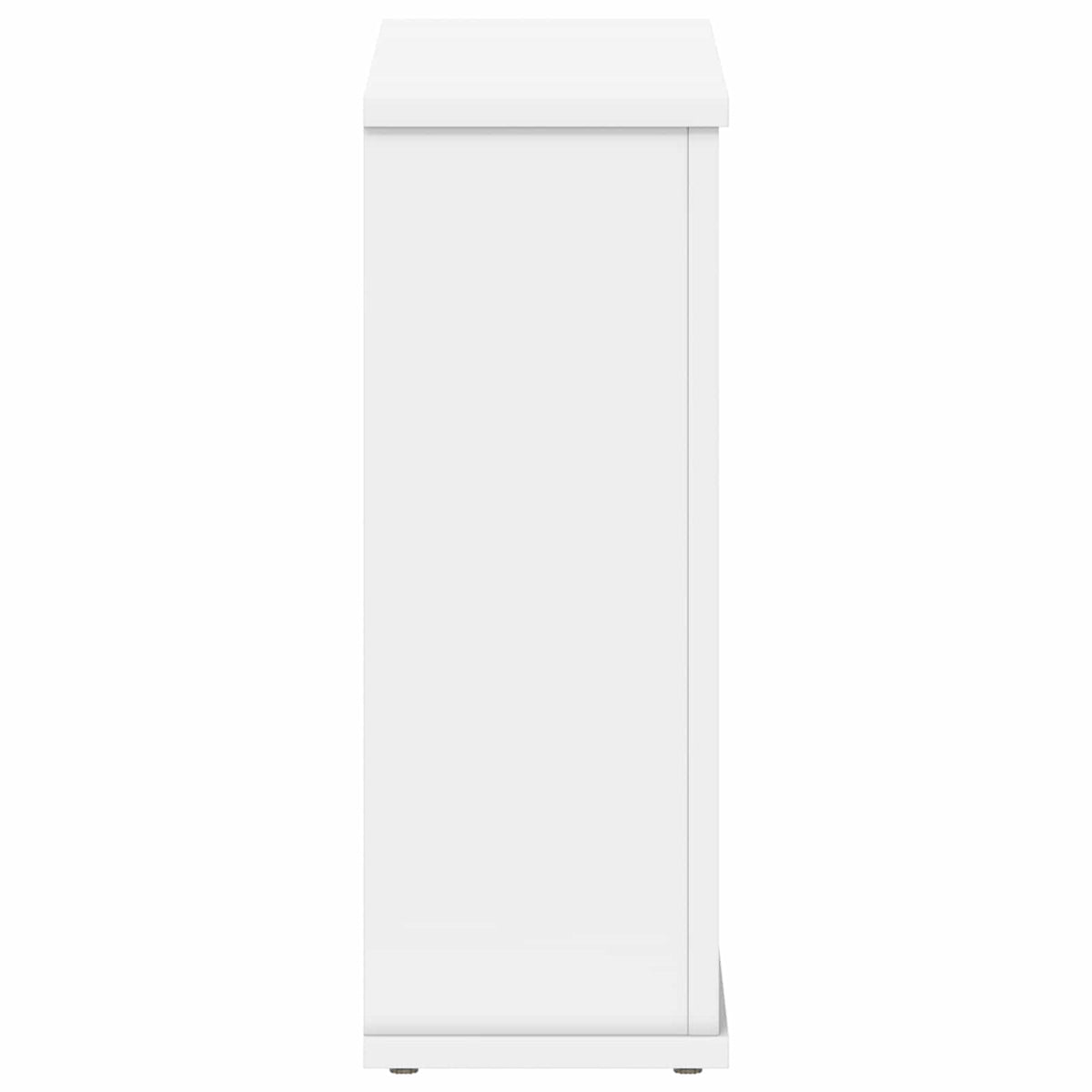 Electric Fireplace White 47 x 18 x 48 cm Engineered wood