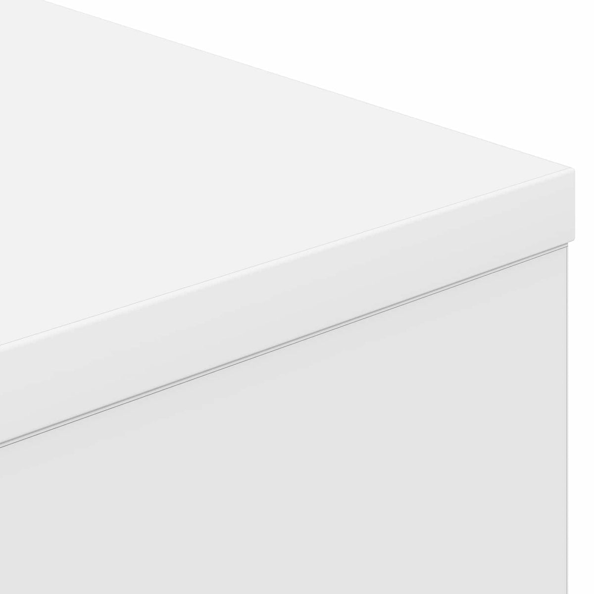 Electric Fireplace White 64 x 30 x 87 cm Engineered wood