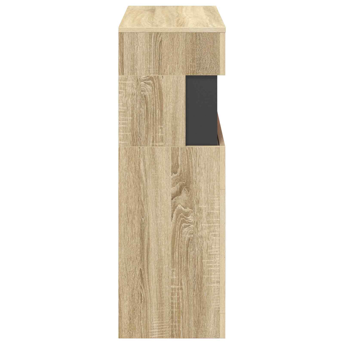 Electric Fireplace Sonoma 64 x 30 x 87 cm Engineered wood