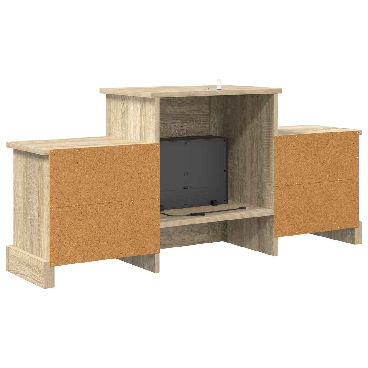 Electric Fireplace Sonoma 110 x 30 x 50 cm Engineered wood