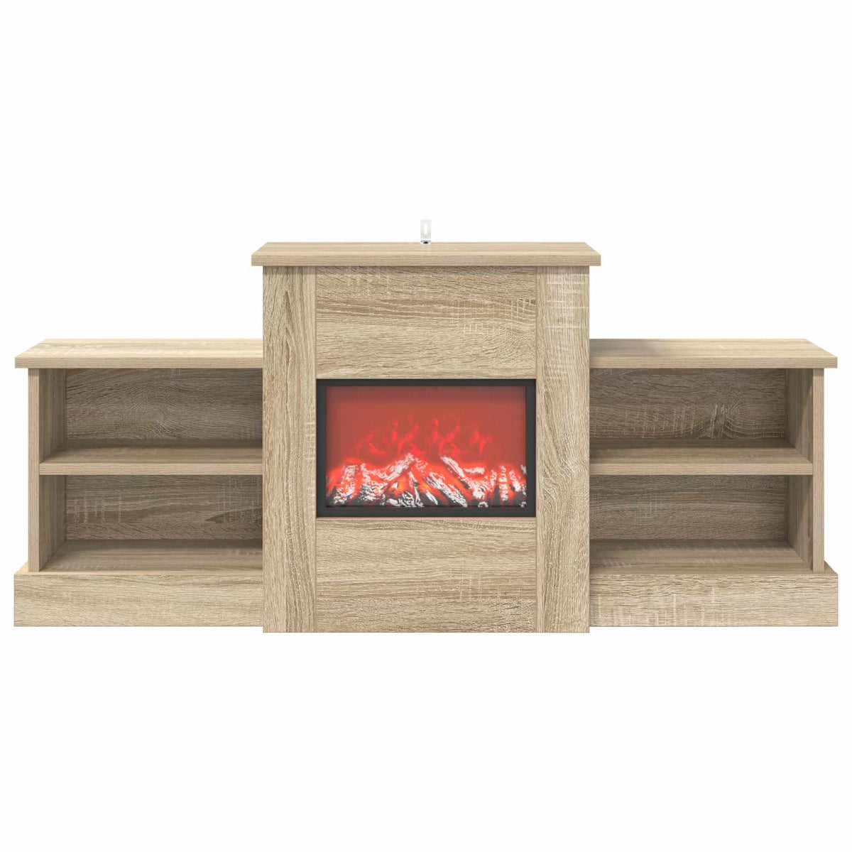 Electric Fireplace Sonoma 110 x 30 x 50 cm Engineered wood