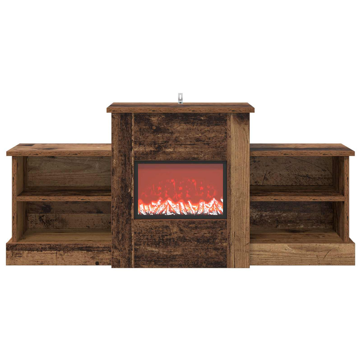 Electric Fireplace Old Wood 110 x 30 x 50 cm Engineered wood