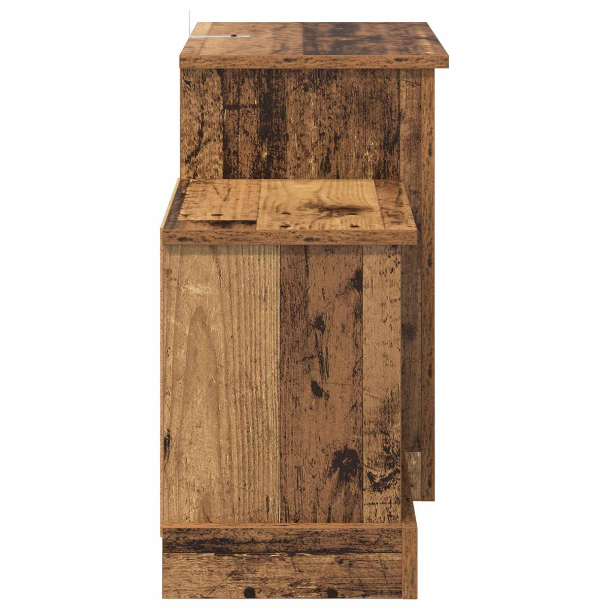 Electric Fireplace Old Wood 110 x 30 x 50 cm Engineered wood