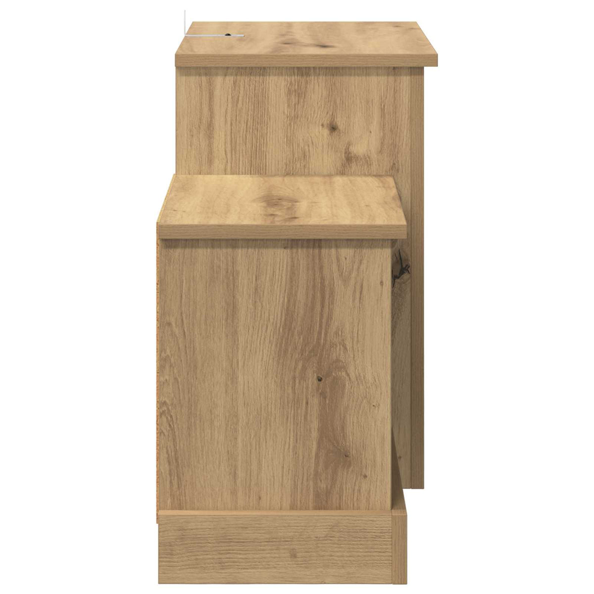 Electric Fireplace Artisan Oak 110 x 30 x 50 cm Engineered wood