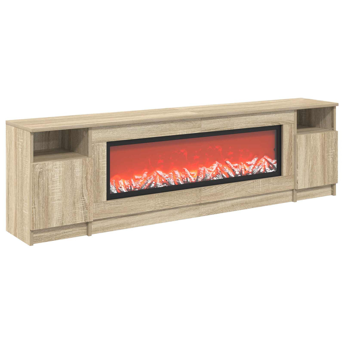 Electric Fireplace Sonoma 165 x 28.5 x 47 cm Engineered wood