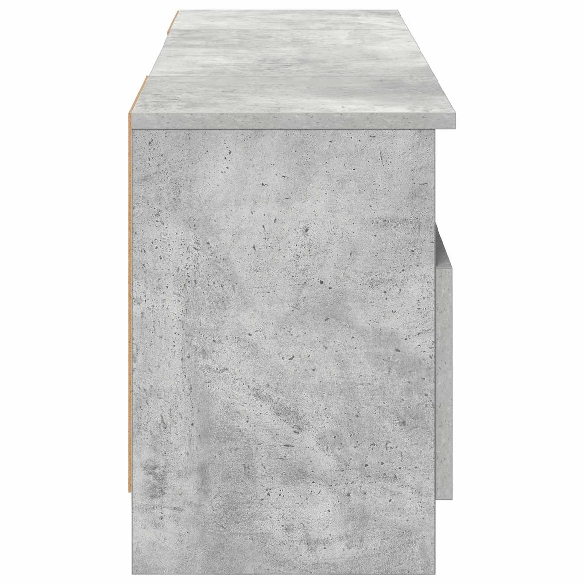 Electric Fireplace Concrete 98 x 28.5 x 40.5 cm Engineered wood
