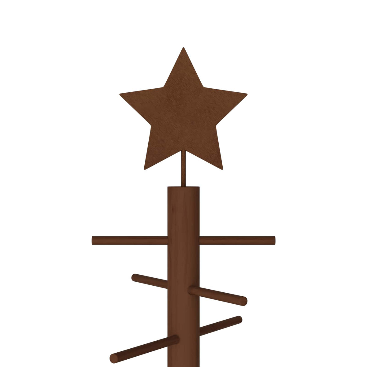 Wooden Christmas Tree KOTKA 125 cm Bamboo and Solid Pine Wood