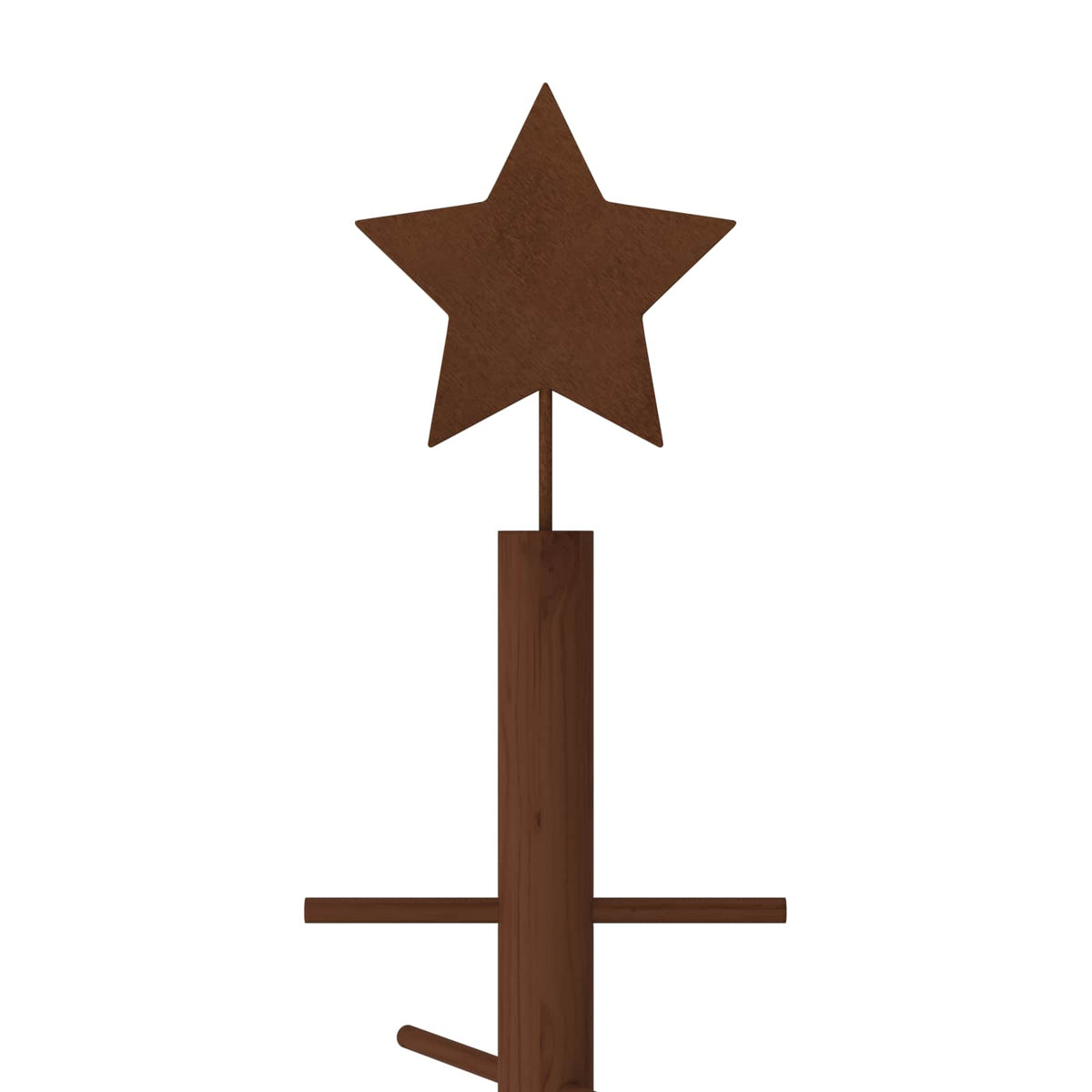 Wooden Christmas Tree 180 cm Bamboo and Solid Pine Wood