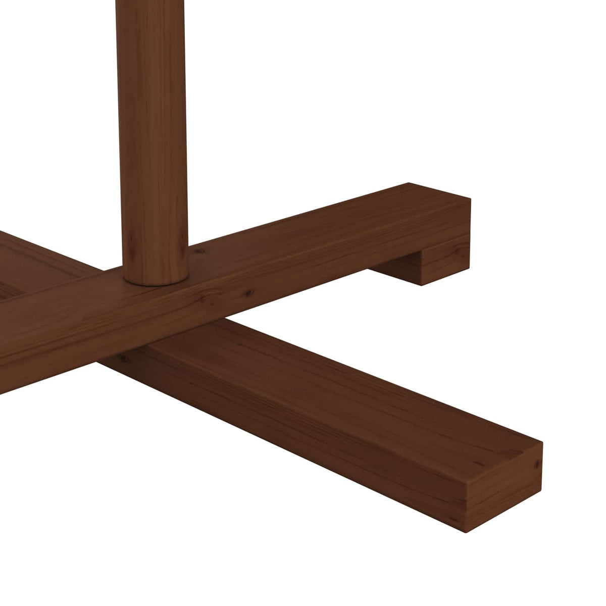 Wooden Christmas Tree 125 cm Bamboo and Solid Pine Wood