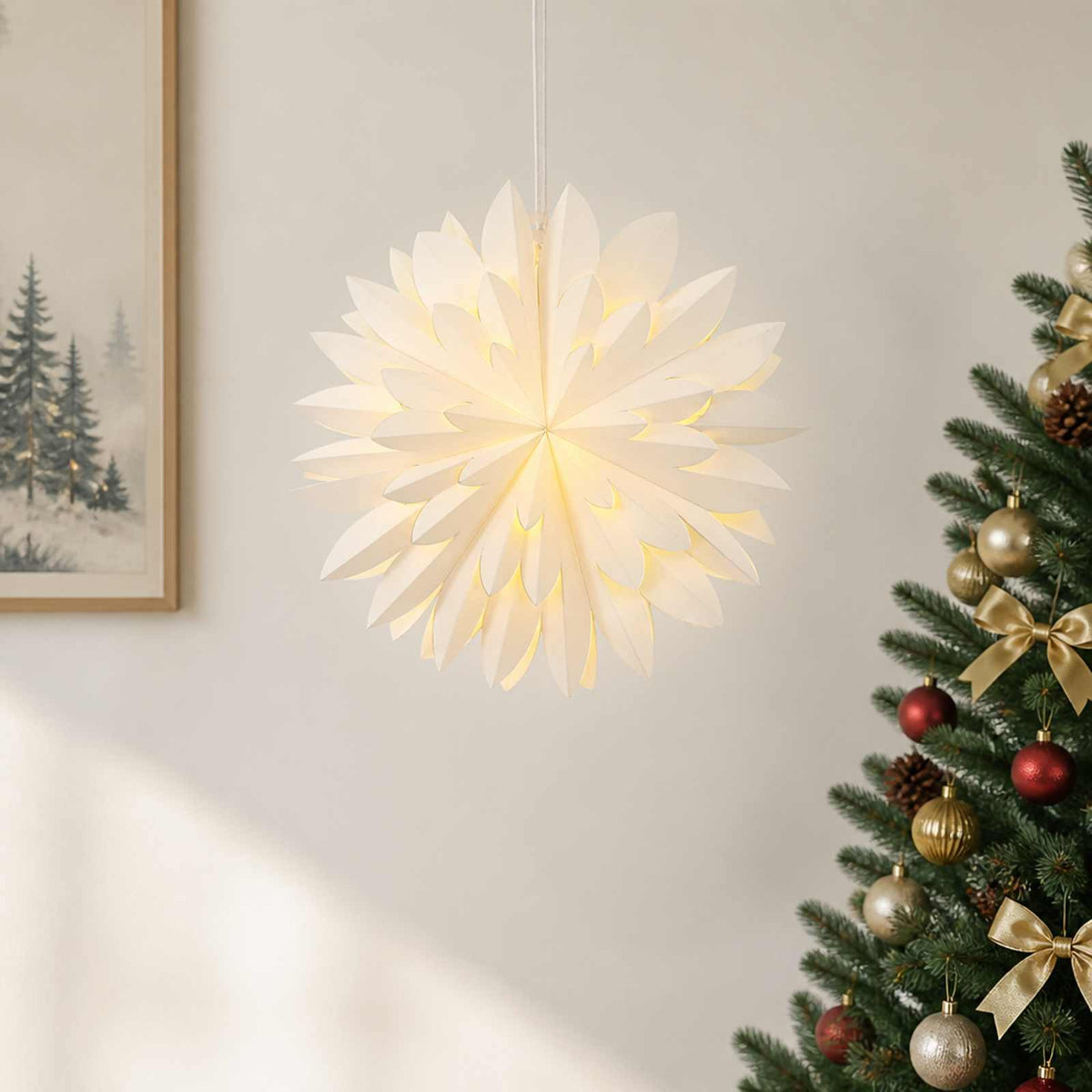 Christmas Lighting RAAHE 10 LEDs Warm White 45 x 17 x 45 cm