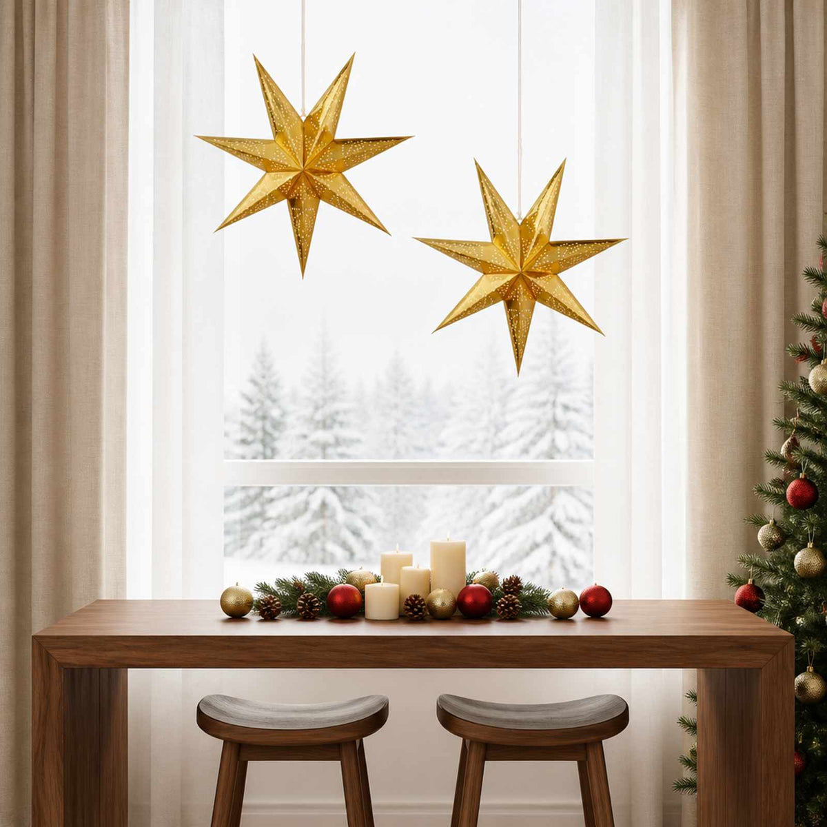 Christmas Lighting RAAHE 2 pcs 10 LEDs Warm White