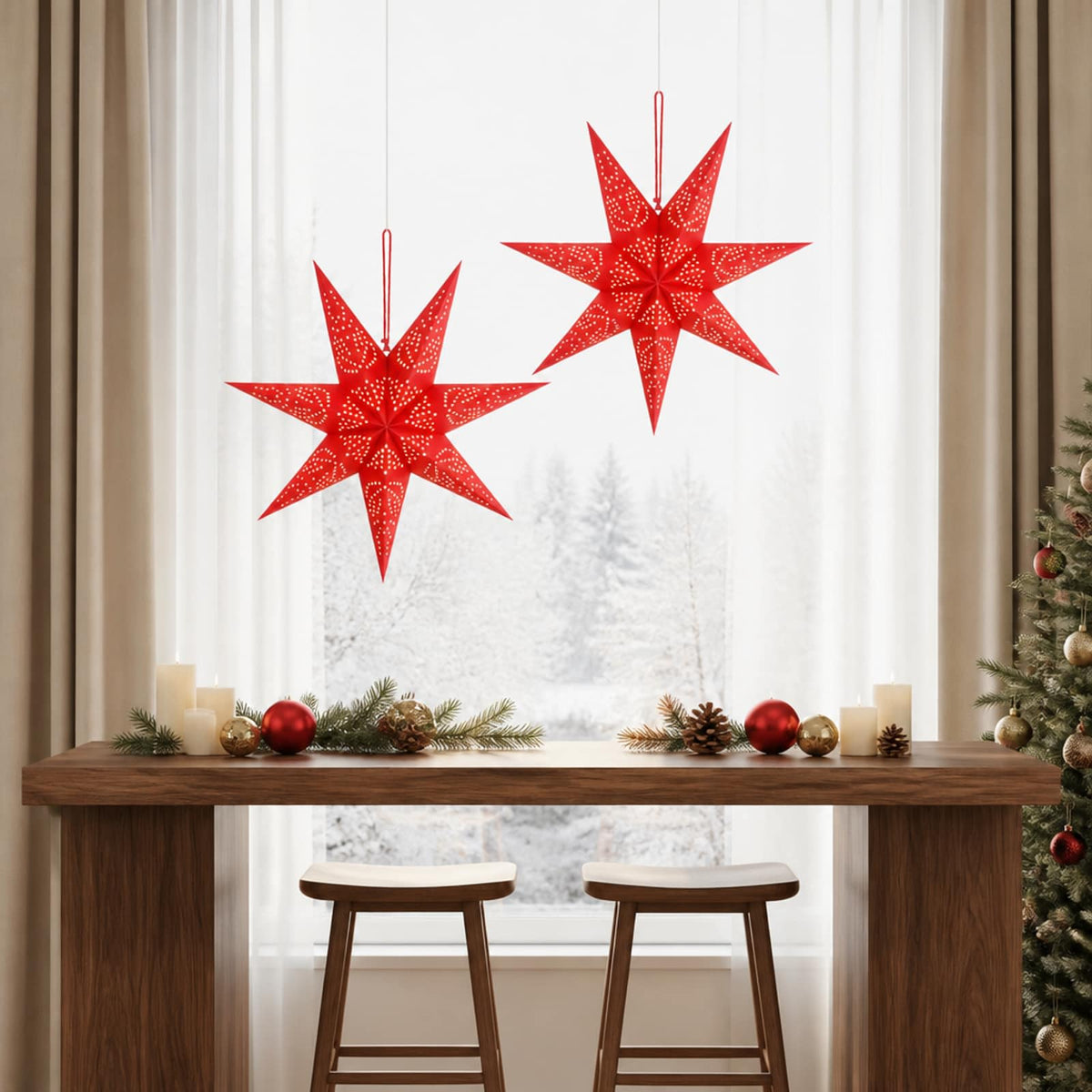 Christmas Lighting RAAHE 2 pcs 10 LEDs Warm White