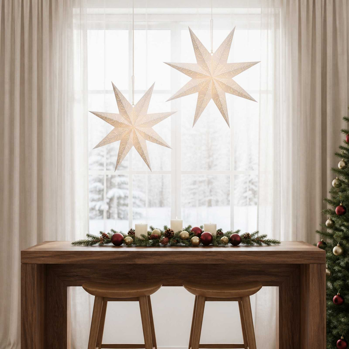 Christmas Lighting RAAHE 2 pcs 10 LEDs Warm White