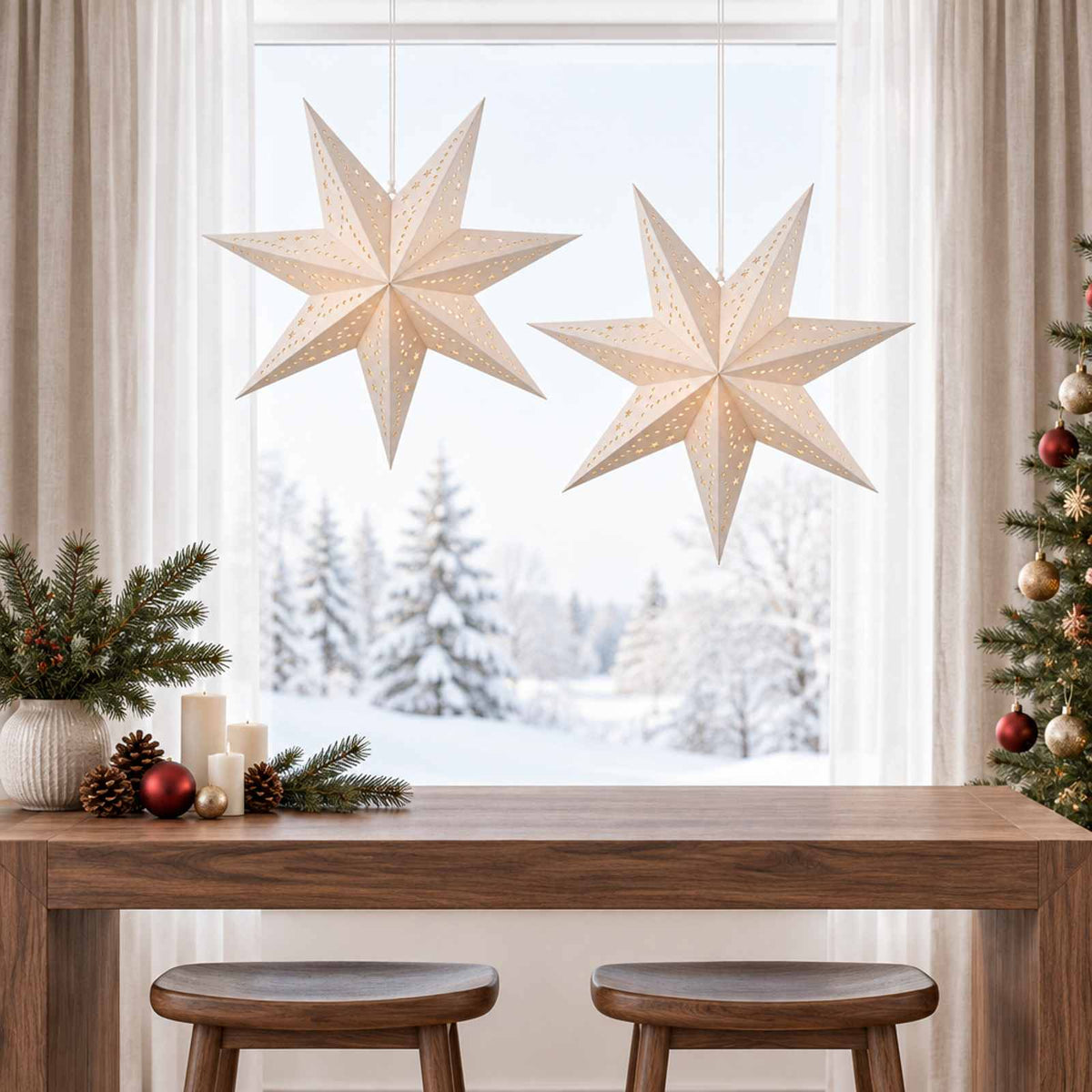 Christmas Lighting RAAHE 2 pcs 10 LEDs Warm White