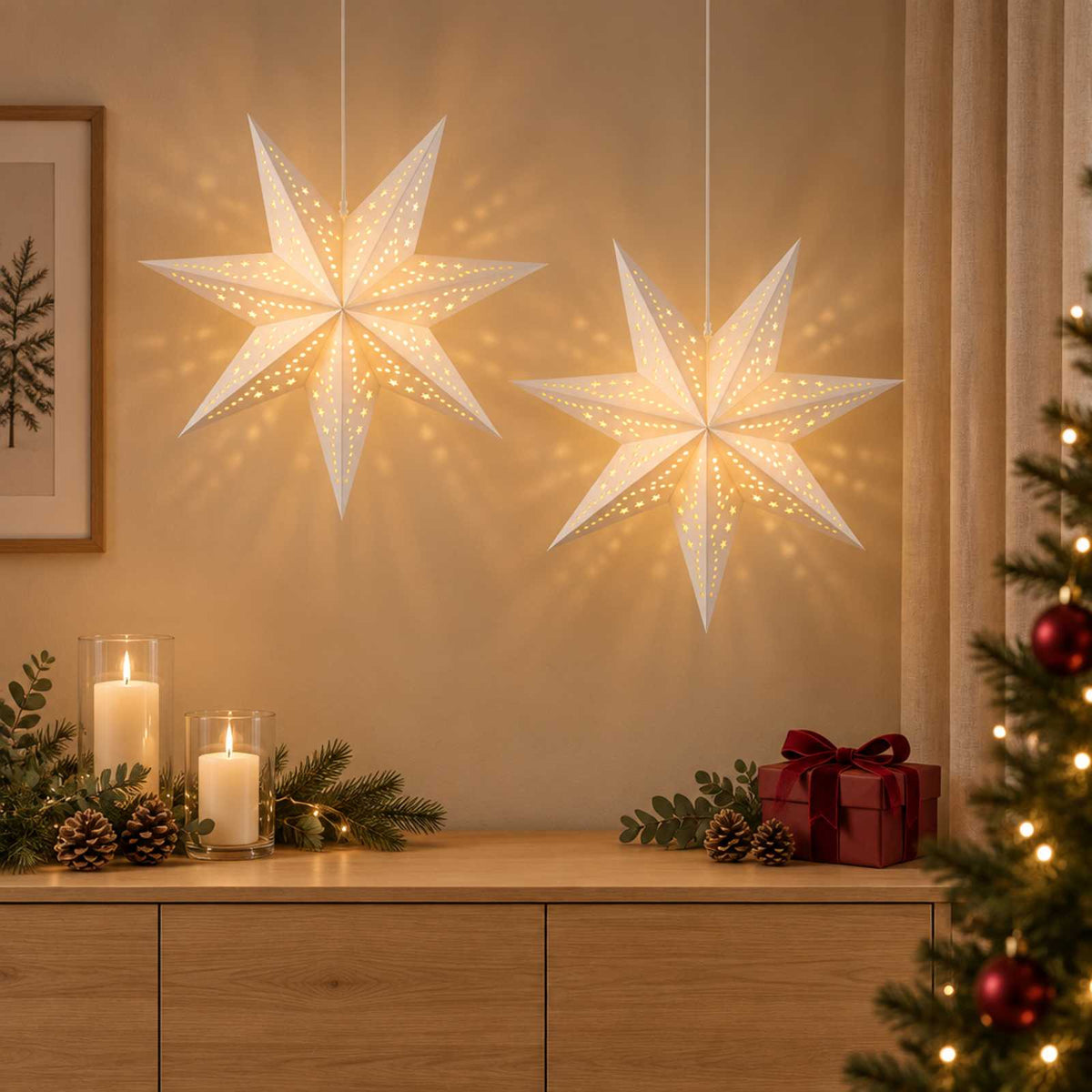 Christmas Lighting RAAHE 2 pcs 10 LEDs Warm White