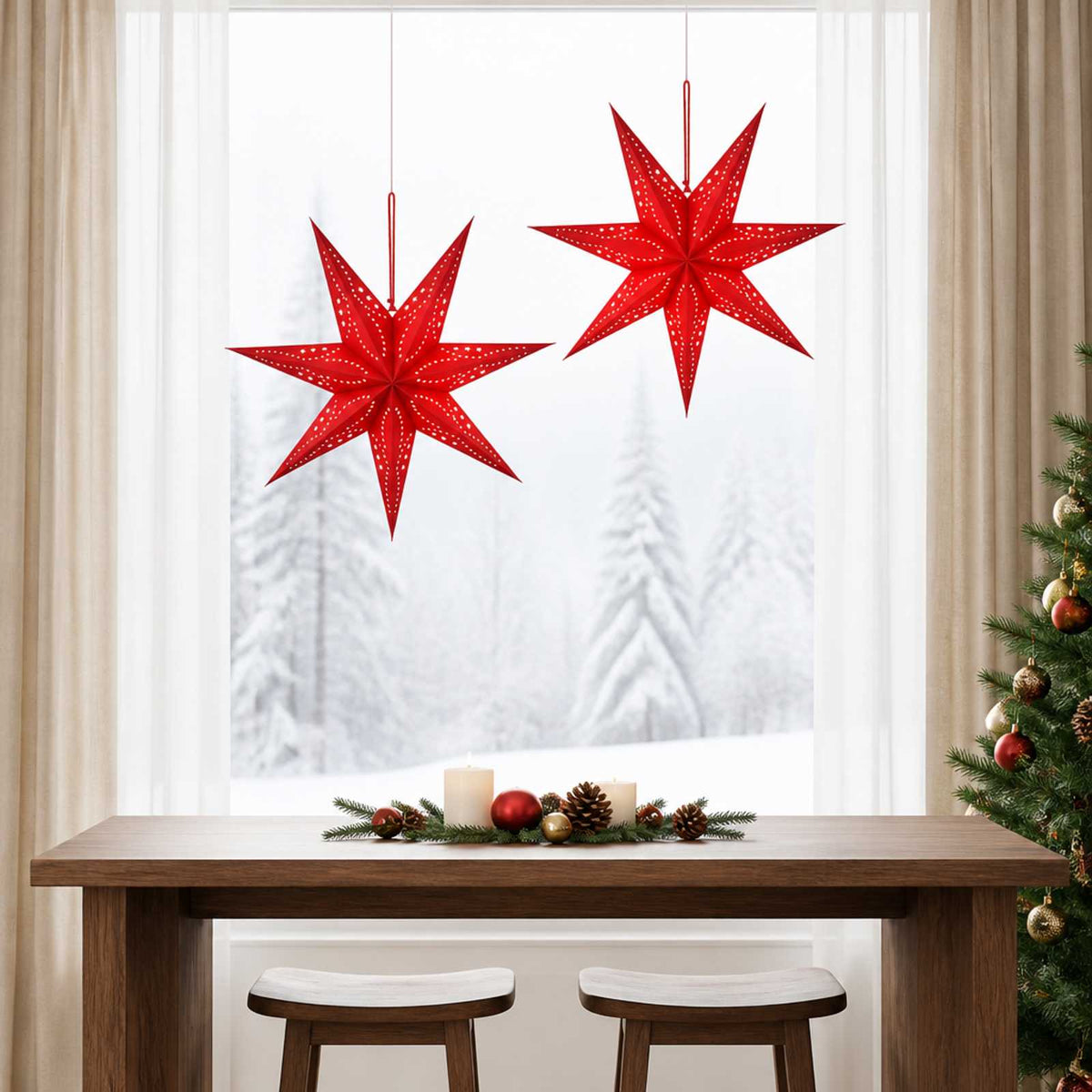 Christmas Lighting RAAHE 2 pcs 10 LEDs Warm White