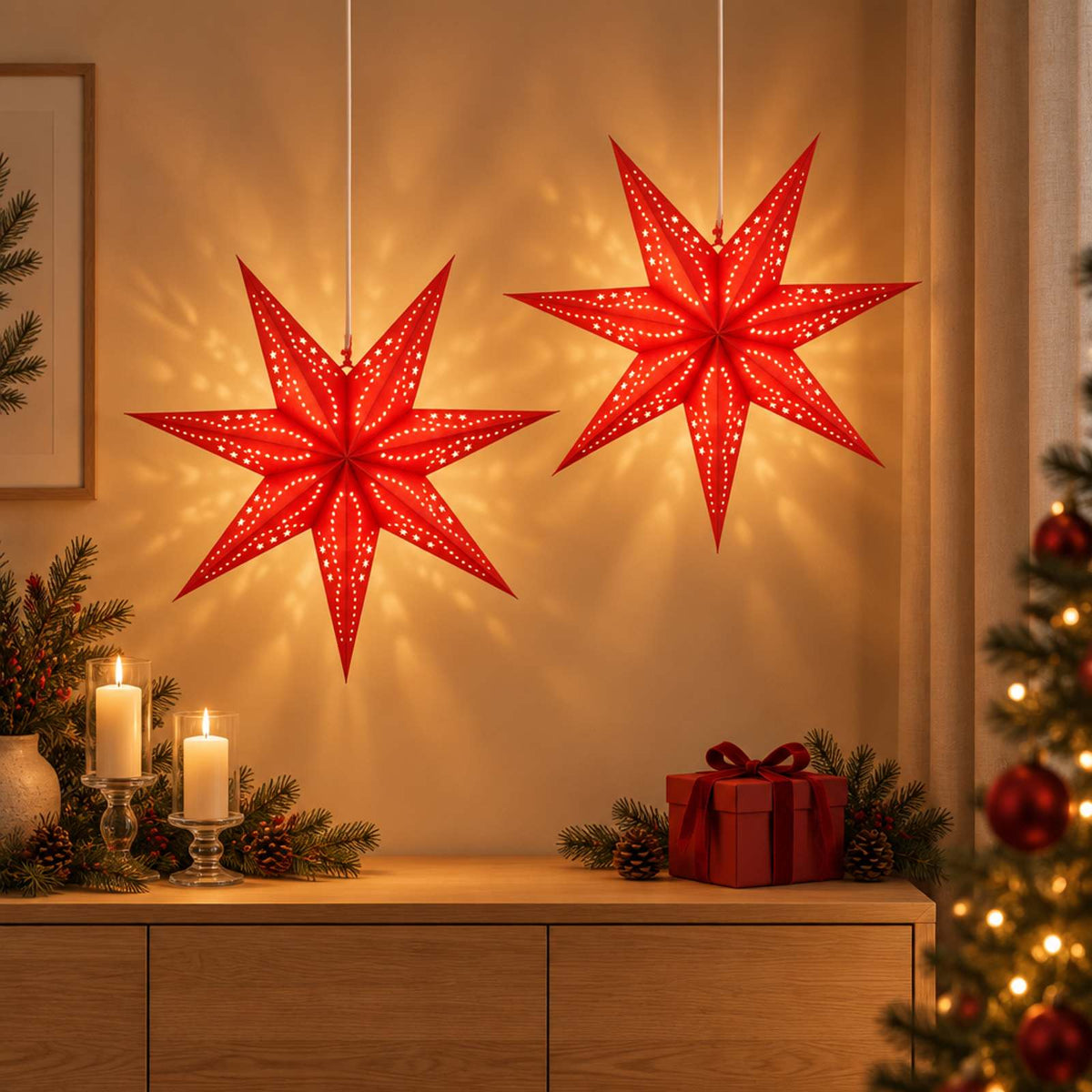 Christmas Lighting RAAHE 2 pcs 10 LEDs Warm White