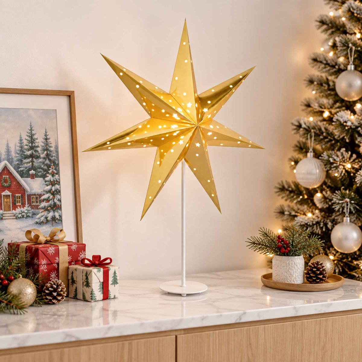 Christmas Lighting RAAHE Warm White 35 x 15 x 55 cm