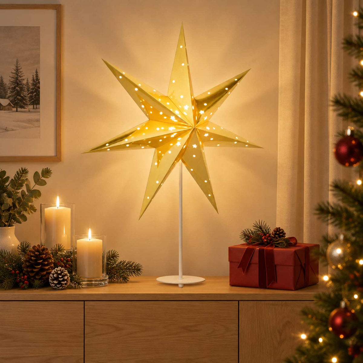 Christmas Lighting RAAHE Warm White 35 x 15 x 55 cm
