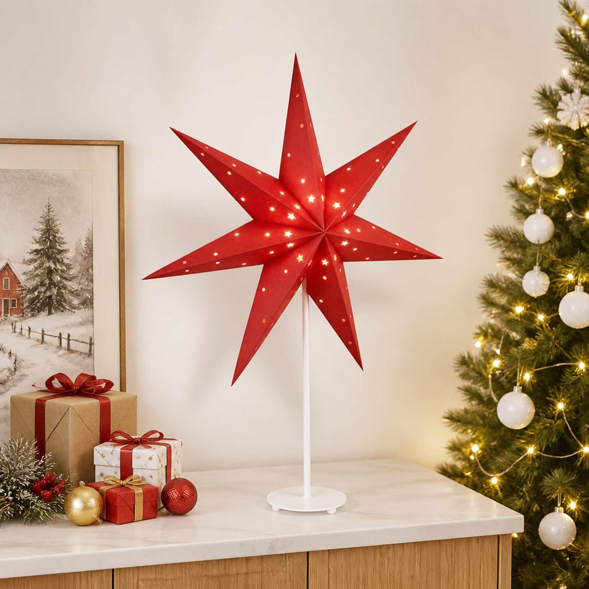 Christmas Lighting RAAHE Warm White 35 x 15 x 55 cm