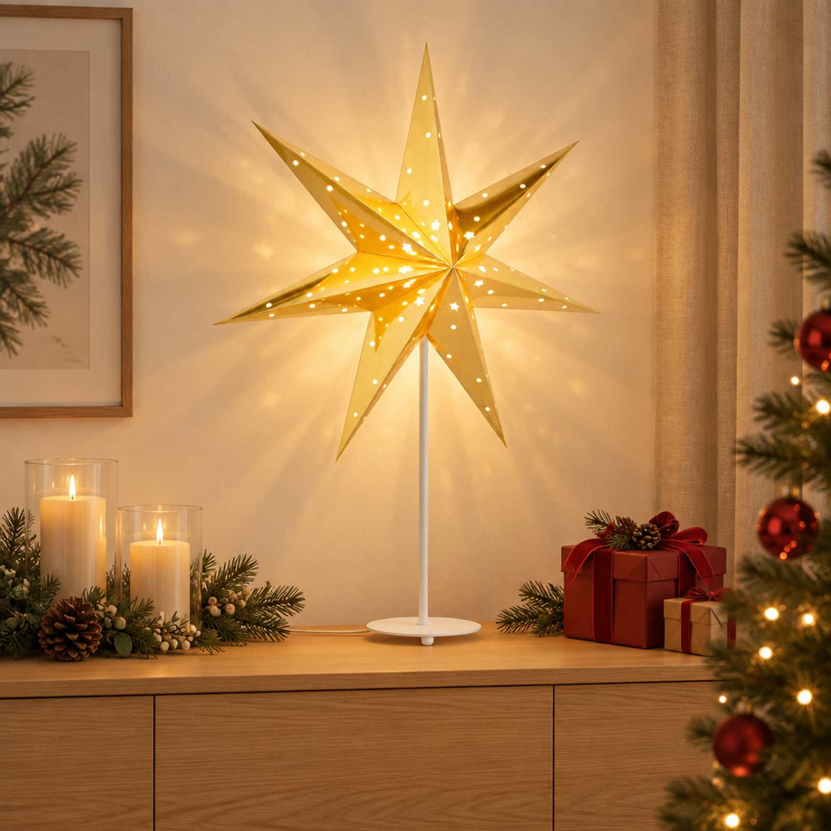 Christmas Lighting RAAHE Warm White 55 x 15 x 70 cm