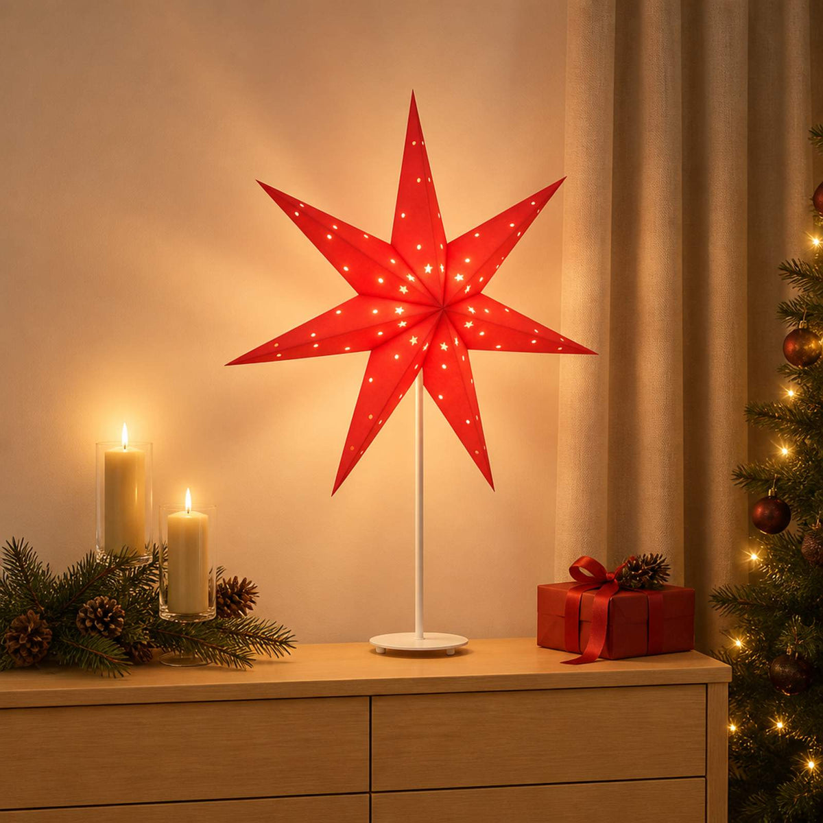 Christmas Lighting RAAHE Warm White 55 x 15 x 70 cm