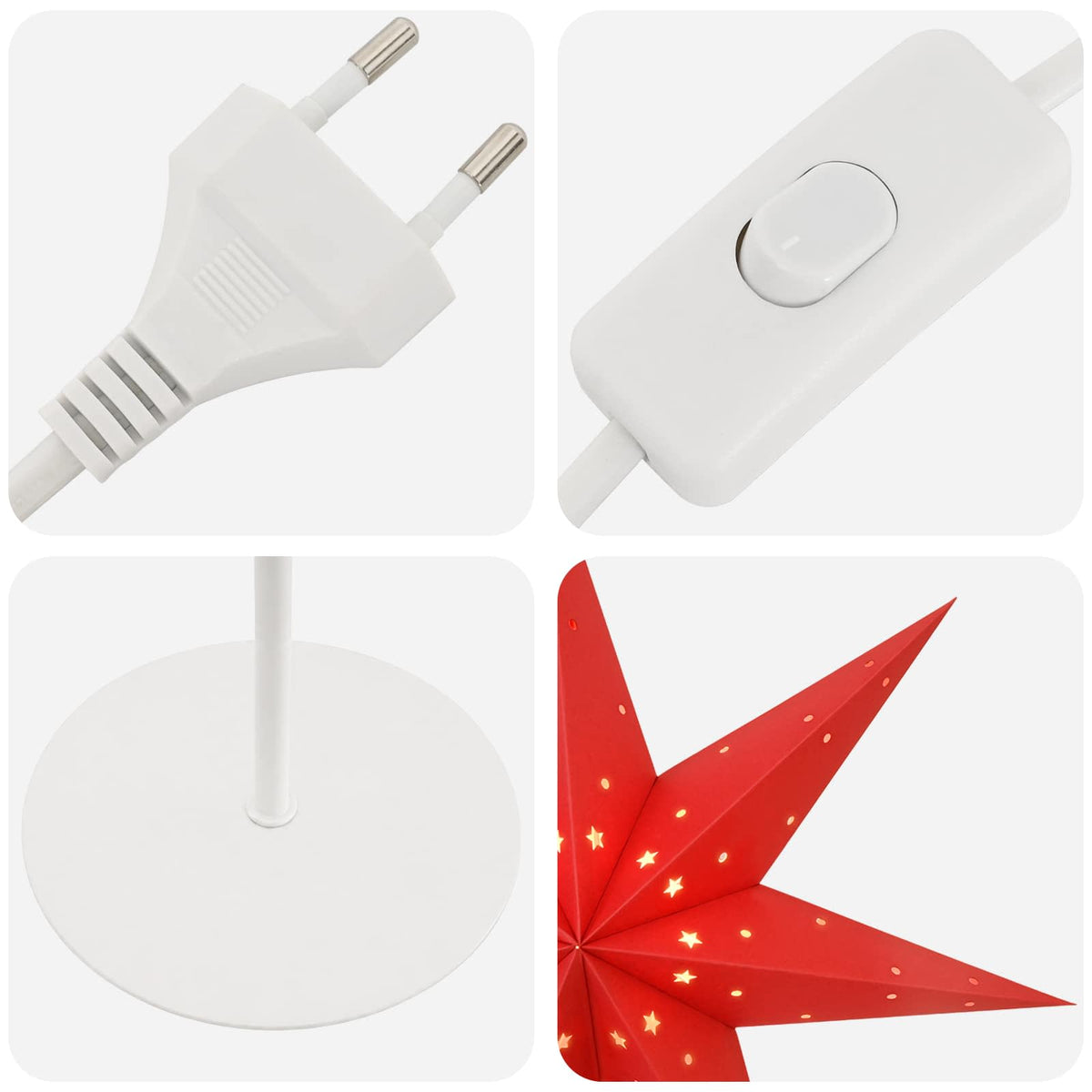 Christmas Lighting RAAHE Warm White 55 x 15 x 70 cm