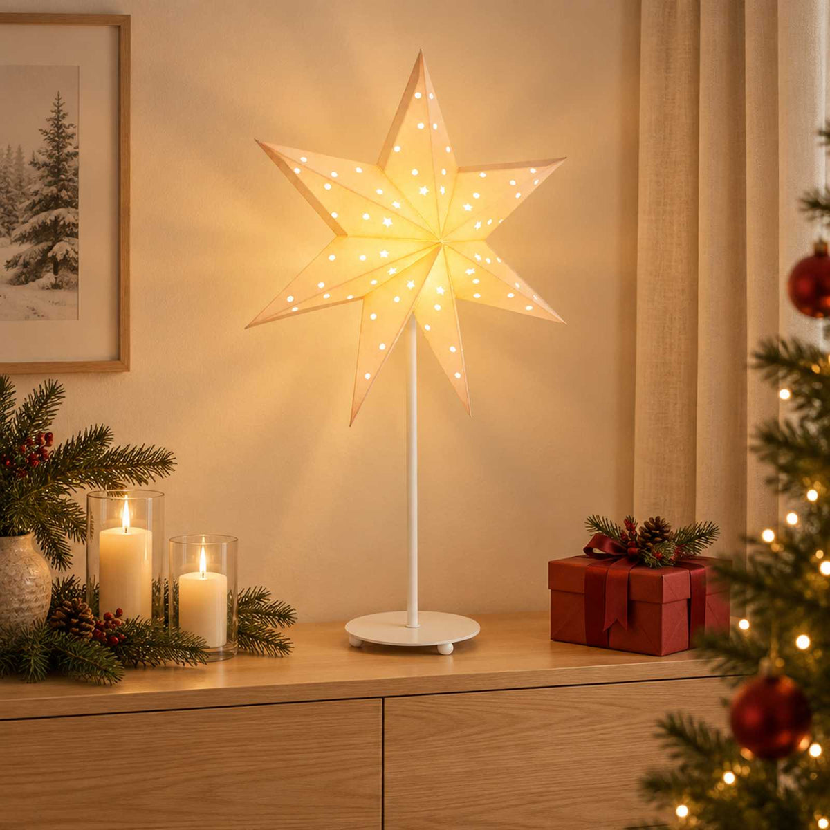 Christmas Lighting RAAHE Warm White 55 x 15 x 70 cm