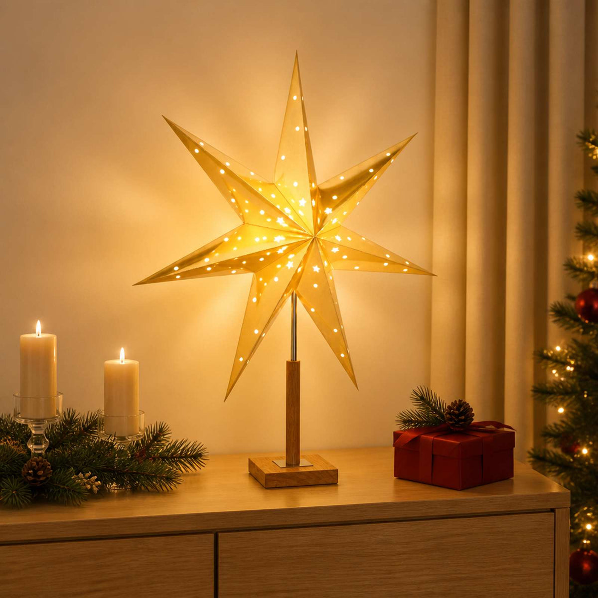 Christmas Lighting RAAHE Warm White 55 x 15 x 70 cm