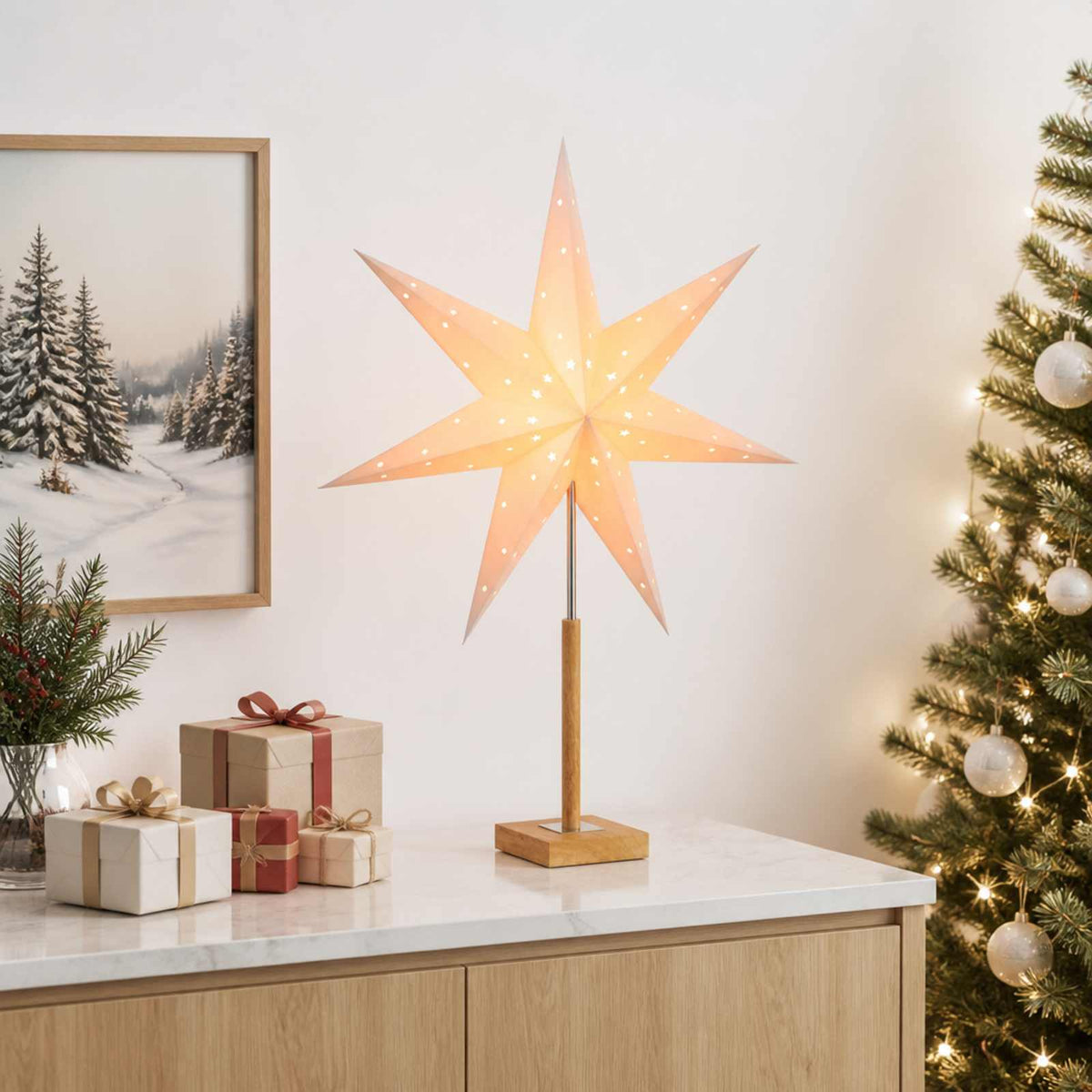Christmas Lighting RAAHE Warm White 55 x 15 x 70 cm