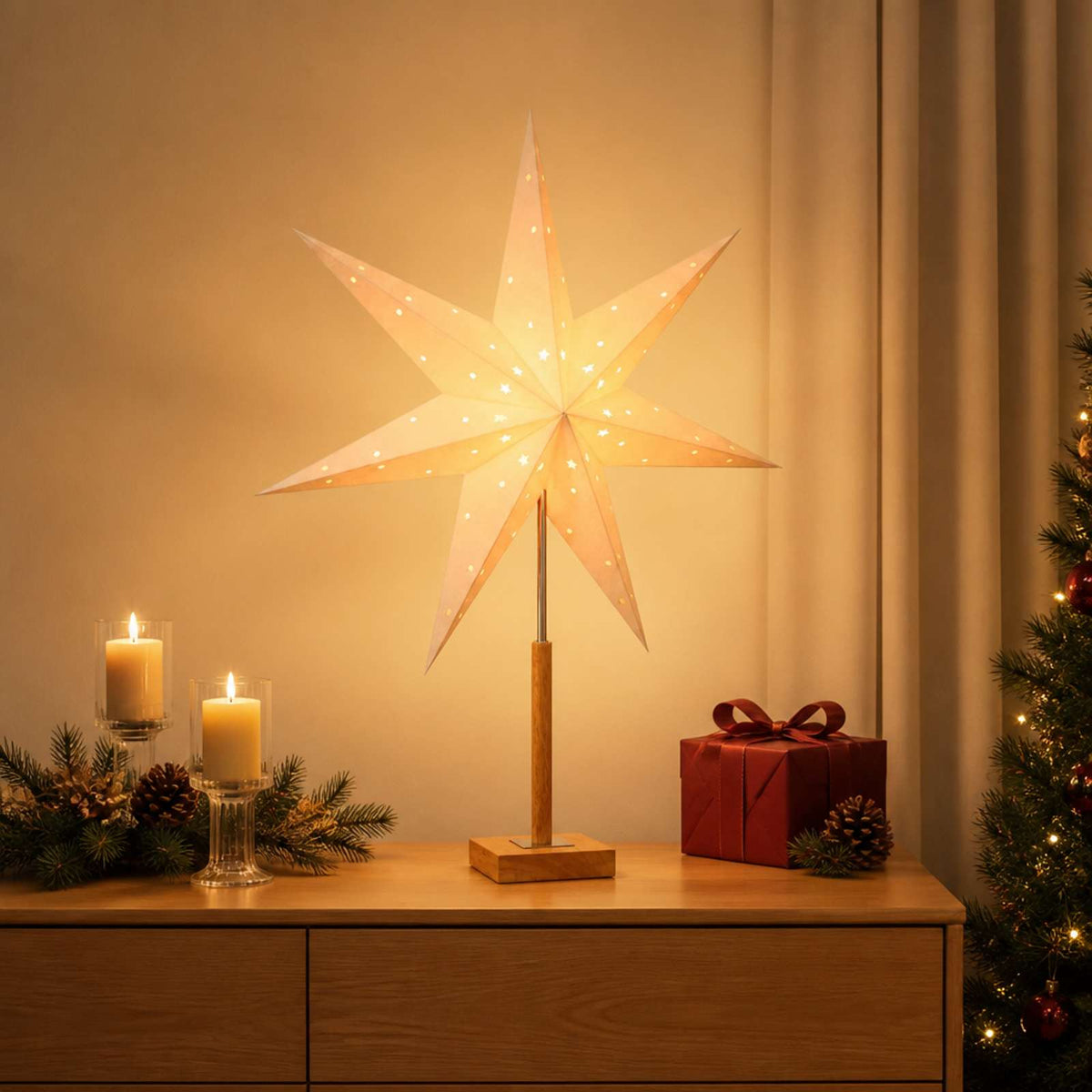 Christmas Lighting RAAHE Warm White 55 x 15 x 70 cm