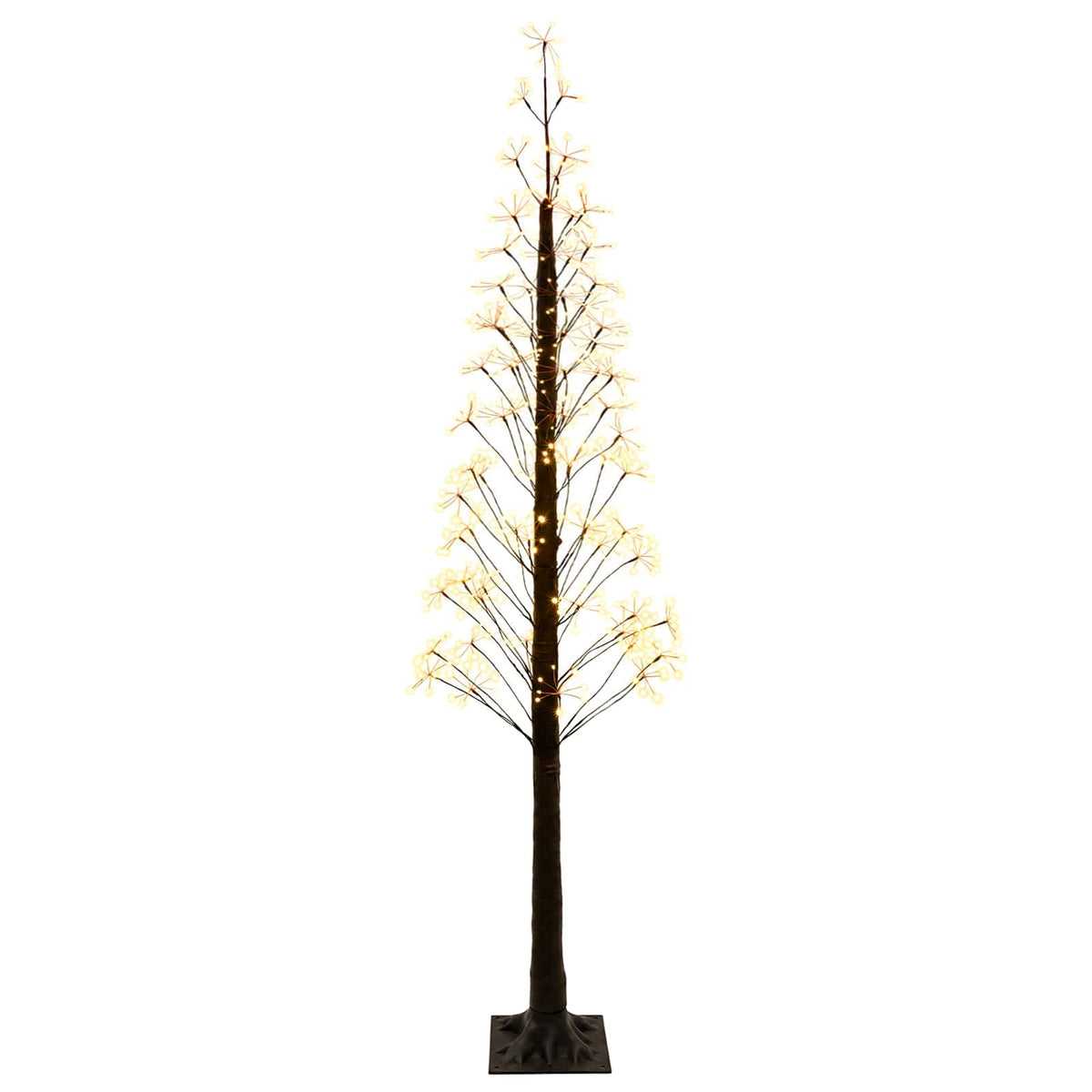 Starburst Christmas Tree Brown 25 x 25 x 210 cm Plastic