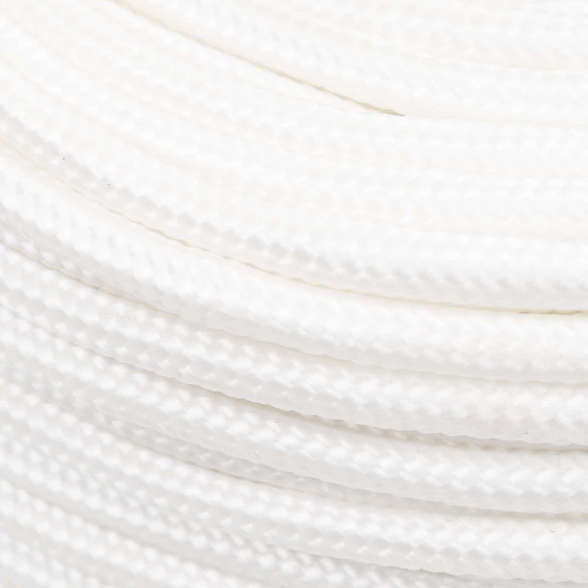 Multipurpose Utility Rope 8 mm 25 m White PP 420 kg Max Load