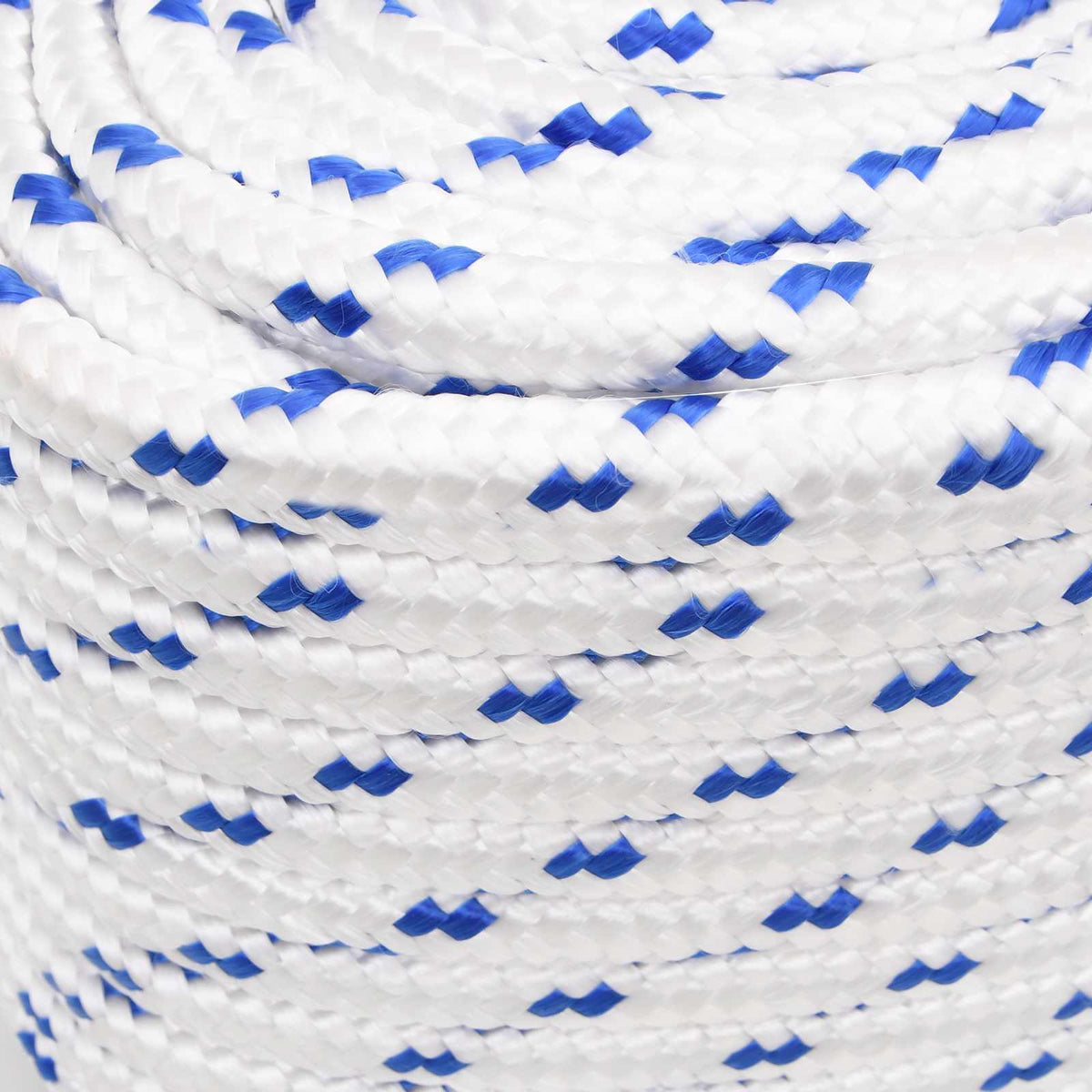Multipurpose Utility Rope 18 mm 25 m White and Blue PP