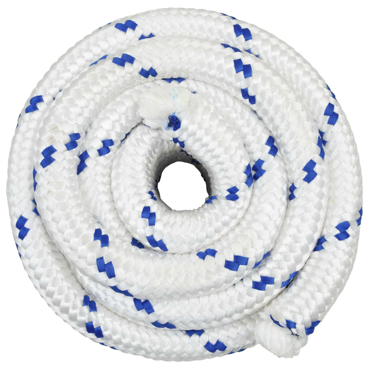 Multipurpose Utility Rope 30 mm 10 m White and Blue PP