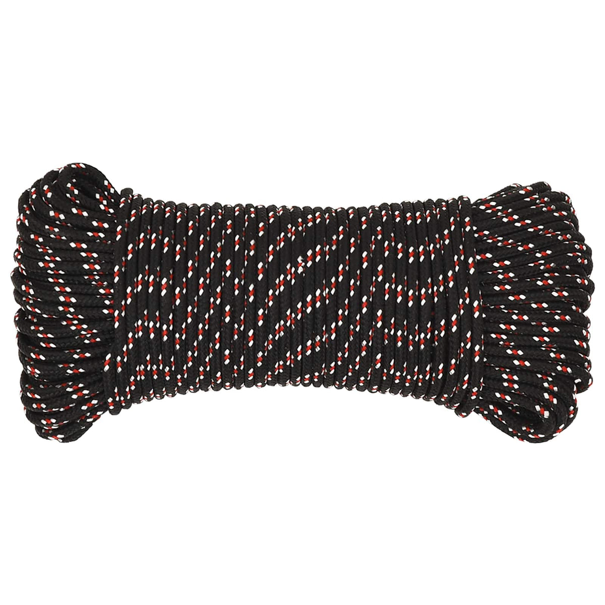 Multipurpose Utility Rope 4 mm 500 m Black and Red PP