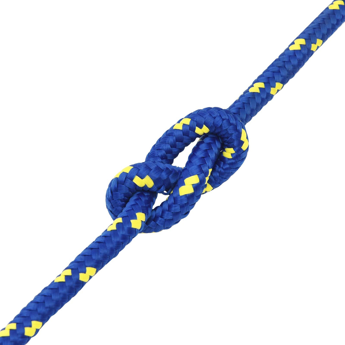 Multipurpose Utility Rope 14 mm 25 m Blue PP 1275 kg Max Load