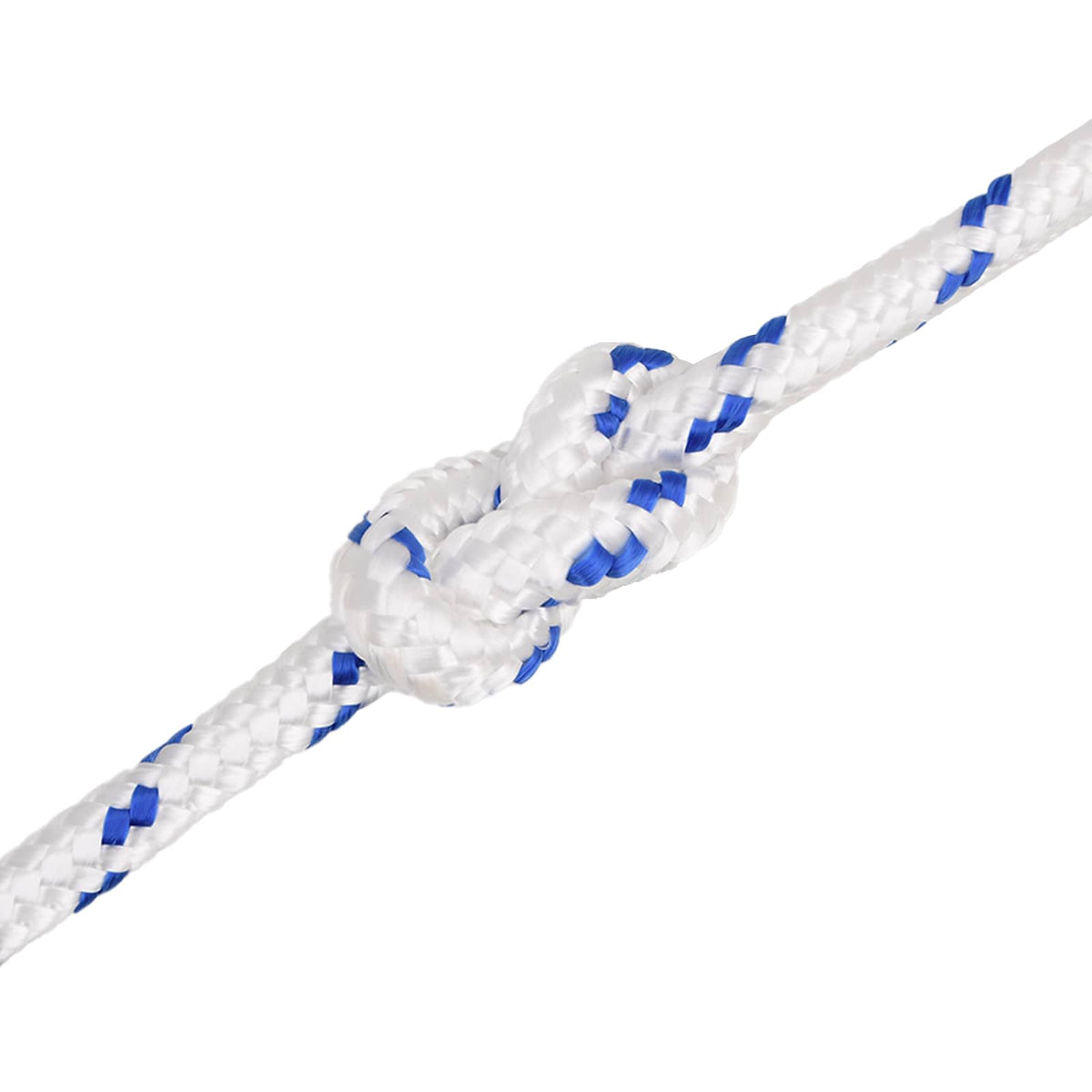 Multipurpose Utility Rope 16 mm 25 m White and Blue PP