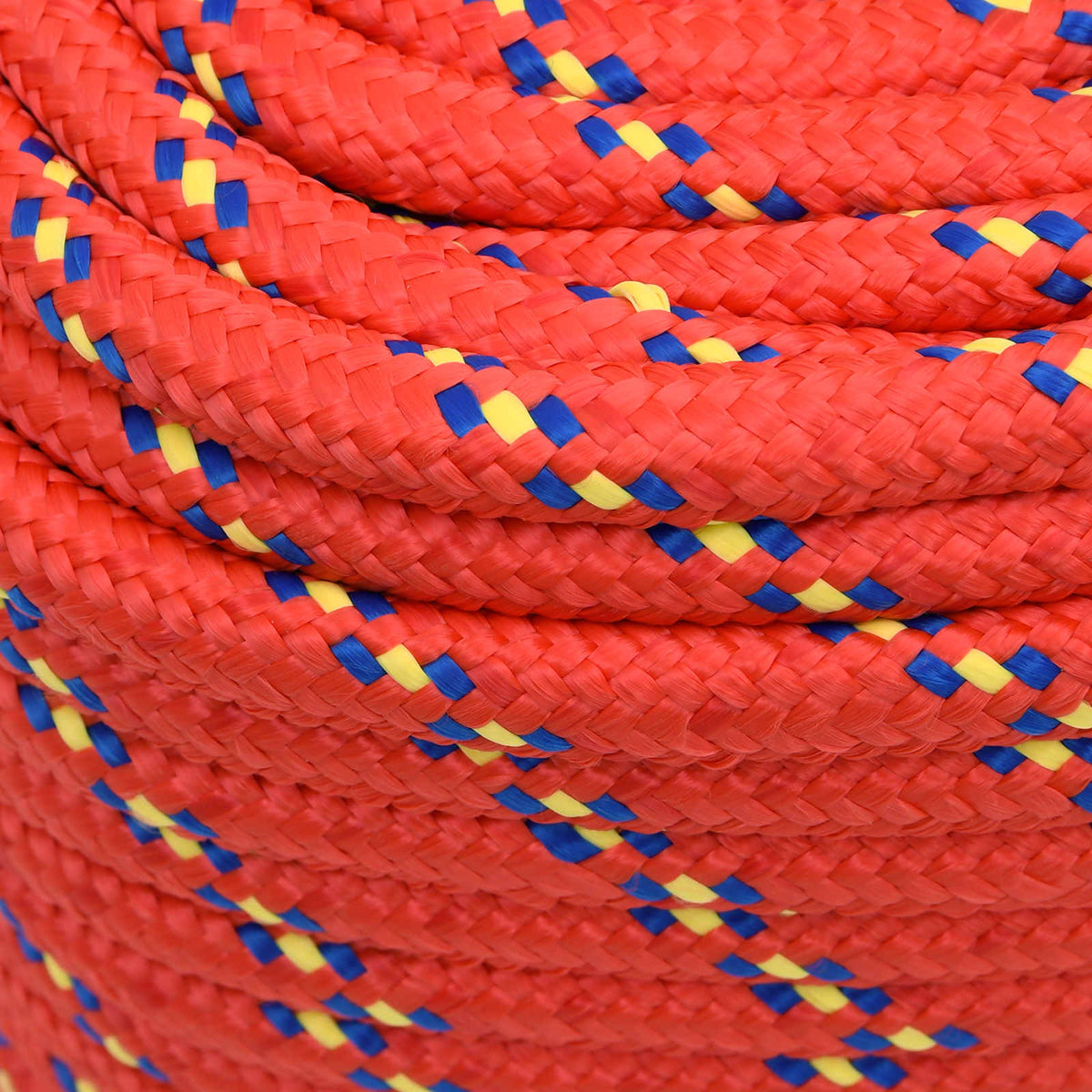 Multipurpose Utility Rope 16 mm 100 m Red PP 1560 kg Max Load