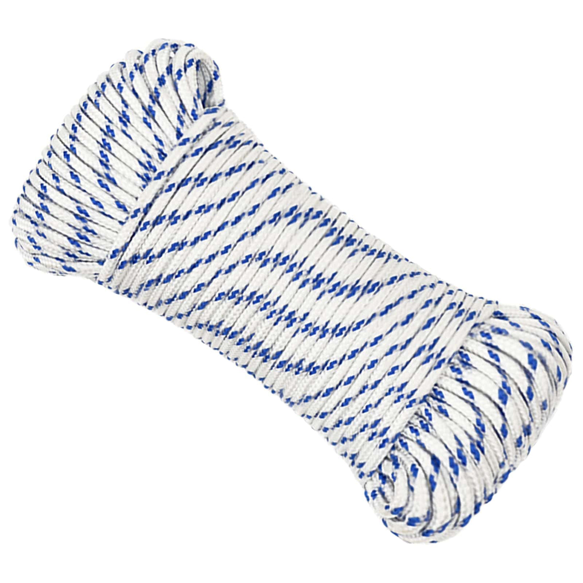 Multipurpose Utility Rope 3 mm 250 m White and Blue PP
