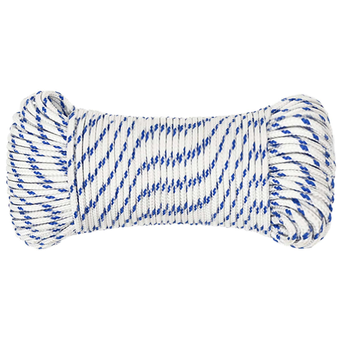 Multipurpose Utility Rope 3 mm 250 m White and Blue PP