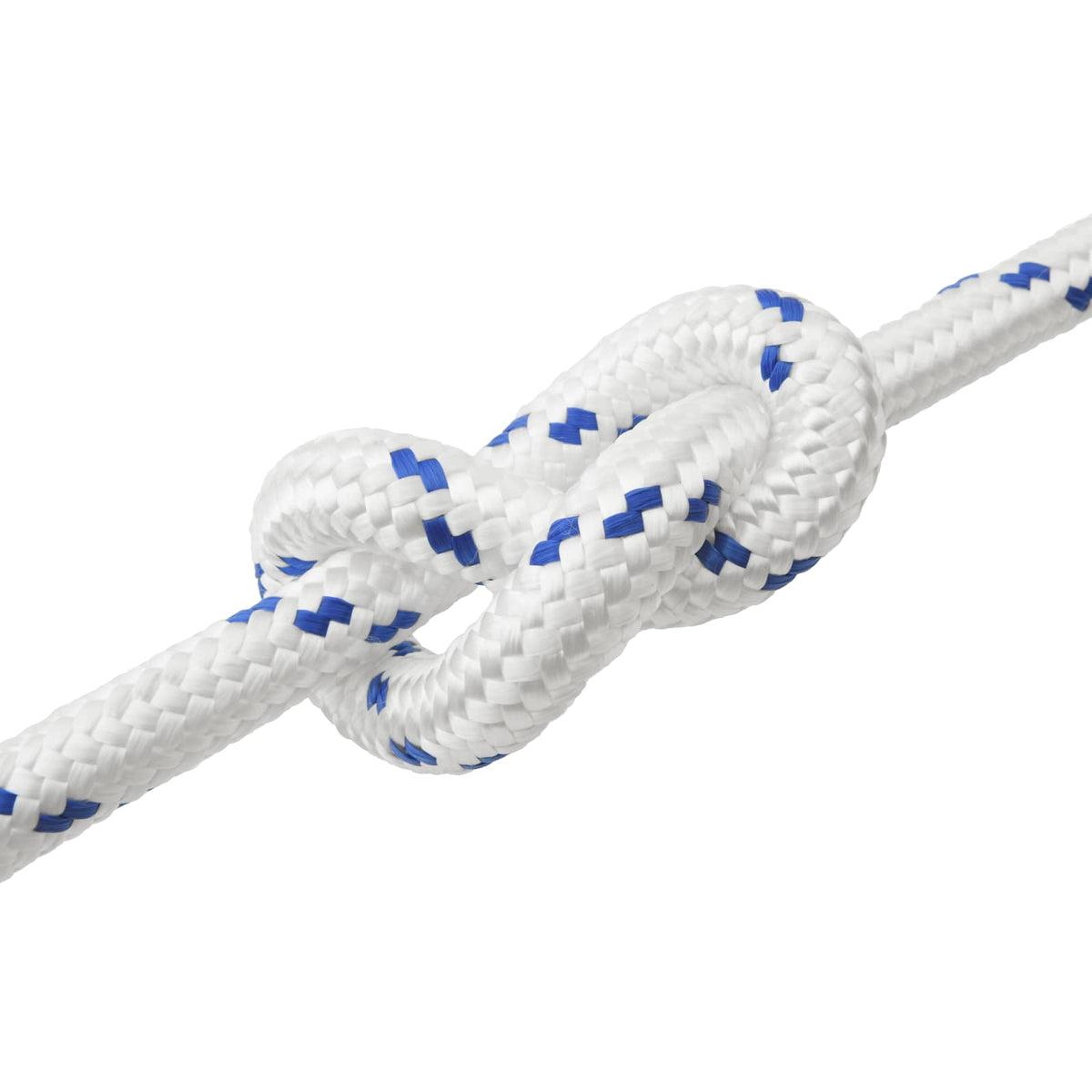 Multipurpose Utility Rope 30 mm 5 m White and Blue PP