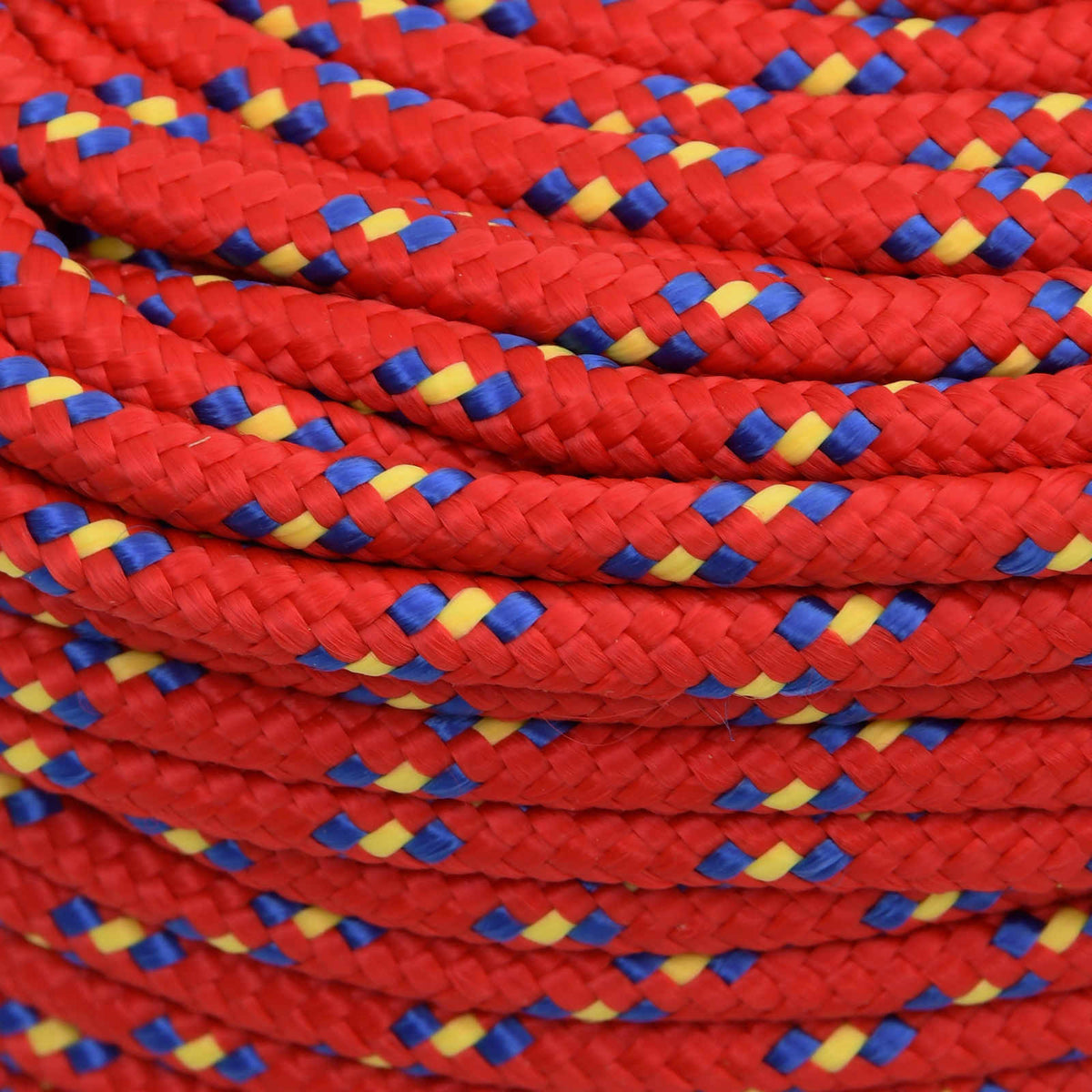 Multipurpose Utility Rope 6 mm 50 m Red PP 240 kg Max Load