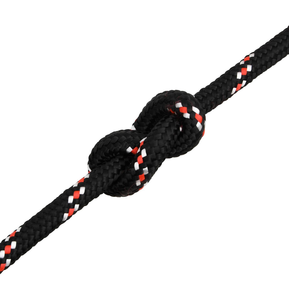 Multipurpose Utility Rope 14 mm 25 m Black and Red PP