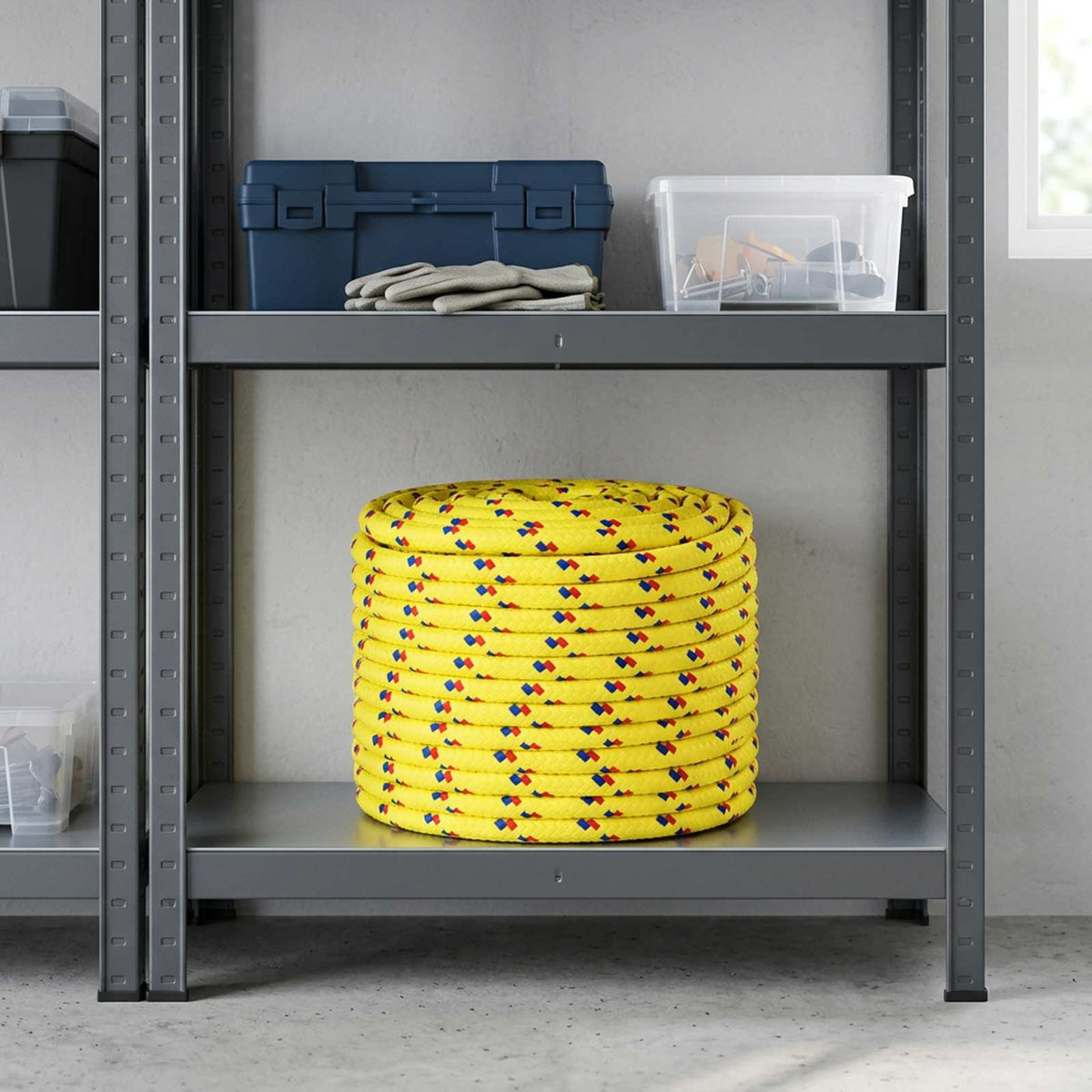 Multipurpose Utility Rope 14 mm 100 m Yellow PP